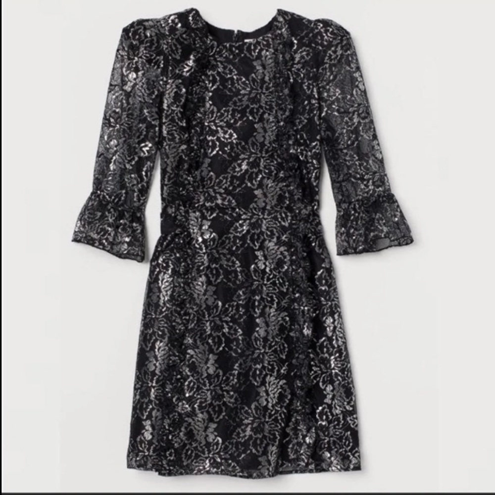 NWT H&M x The Vampire’s Wife Lace Mini Dress size M